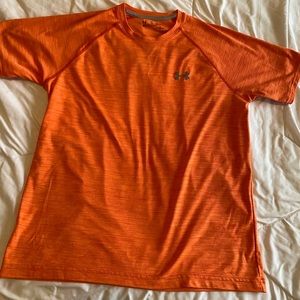 Under Armour Orange Heatgear Shirt